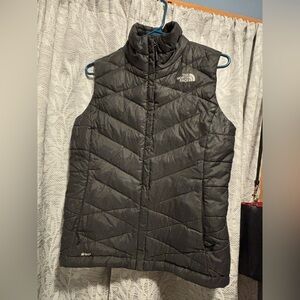 The North Face Women's Dark Gray Quilted Vest